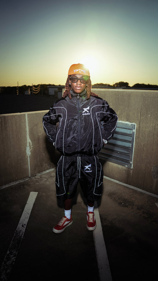 TRACK RUNNER SUIT (BLACK)