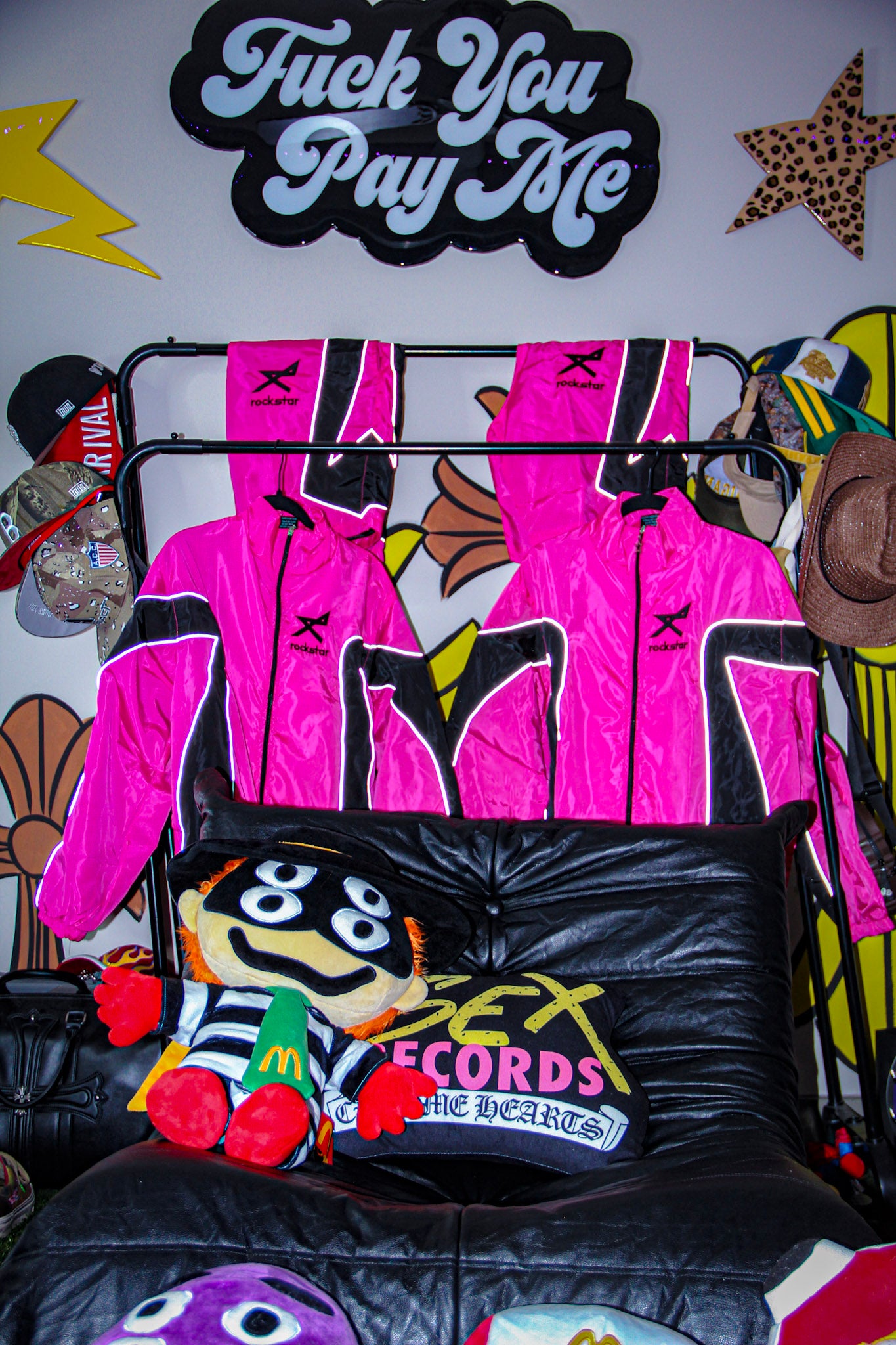 TRACK RUNNER SUIT (PINK)